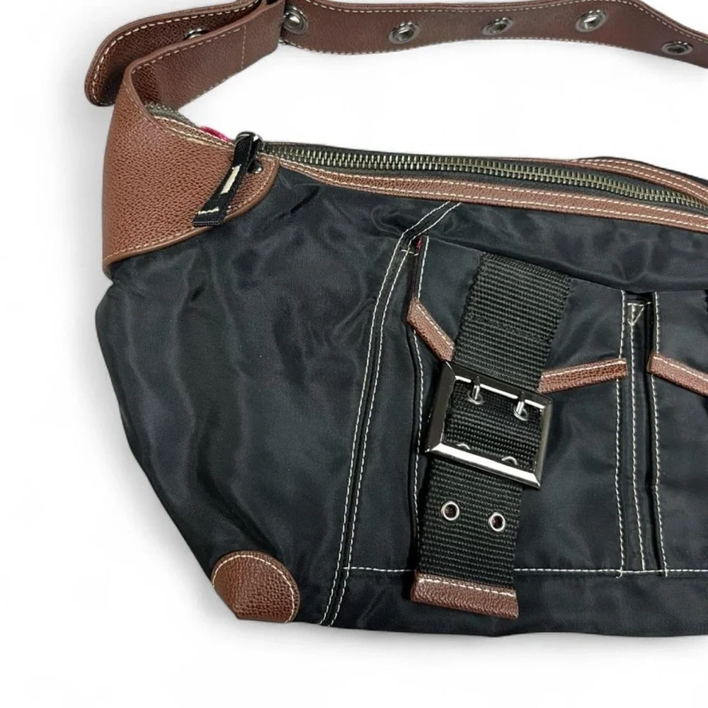 Y2K Un Apres Midi De Chien Nylon Bag Hobo Cargo style